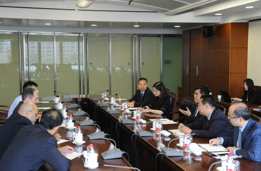 国家电网公司董事长舒印彪在北京会见IEC瑞士国家委员会主席塞缪尔·安佐格一行 