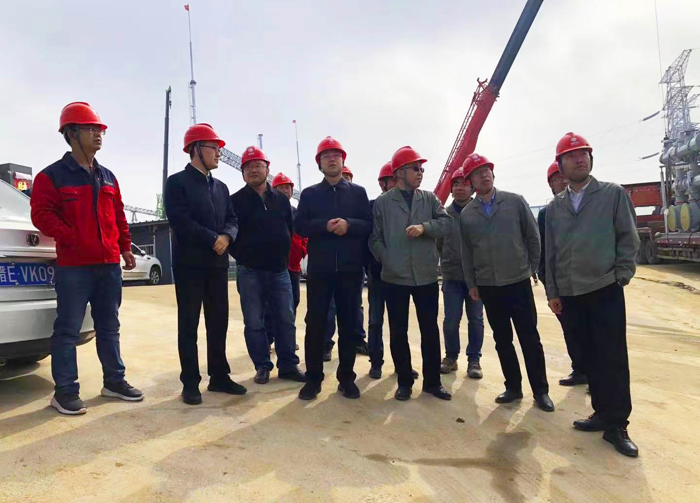 【建安_晋城周村220kV变电站】安全冲刺！全面开启晋城周村项目建设加速度！ 