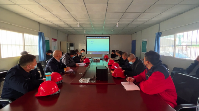 【安全复工】太原吴家堡110kV变电站新建工程举行复工收心会 