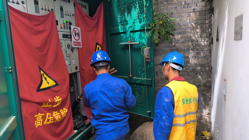 老旧小区配电改造，为安全用电加把锁 