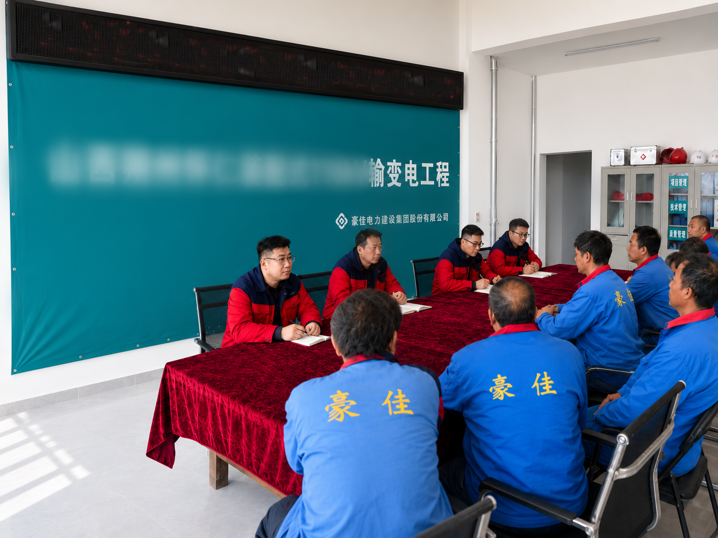 豪佳安全在心，规范在行 筑牢变电站工程安全防线 